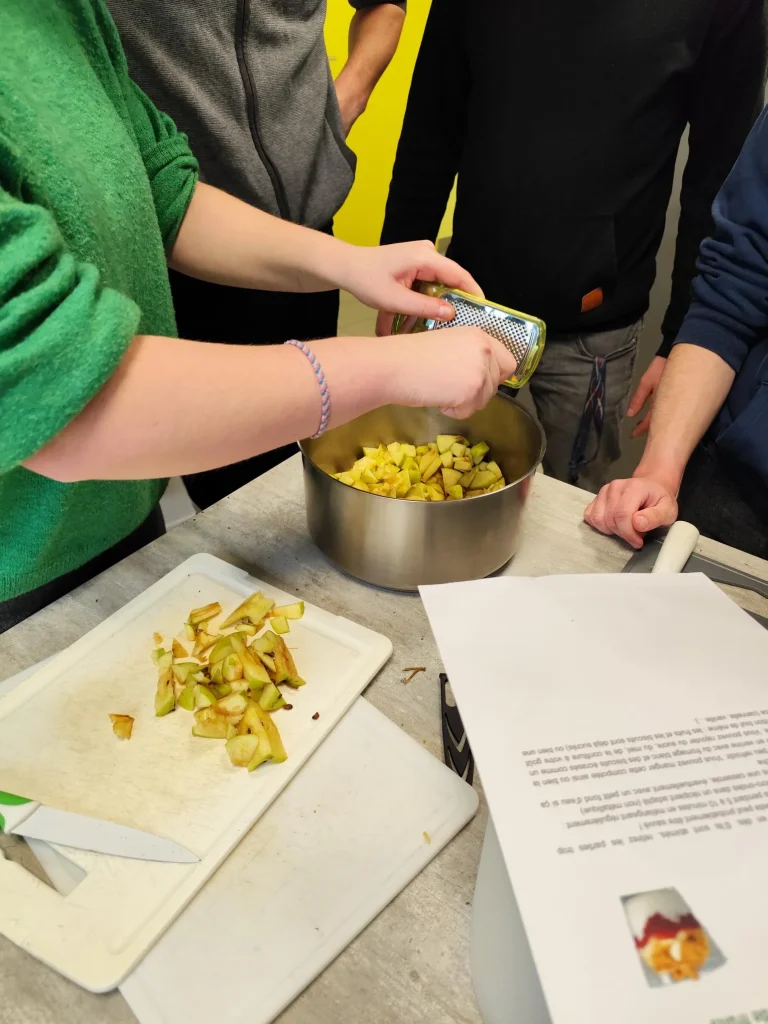Atelier cuisine étudiant – alimentation durable – PETR Centre-Cher