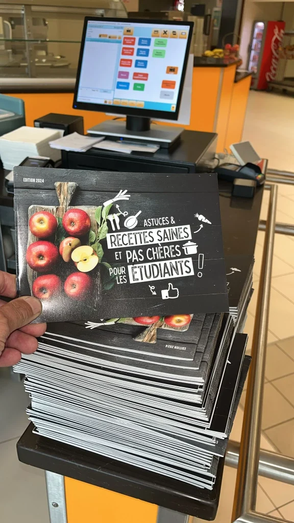 Livret de recettes pour étudiants en situation de précarité